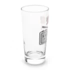 フォーヴァの災害用安否確認-落ち着いて- Long Sized Water Glass :left