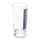 Hanabiのアトリエのある秋の月夜 Long Sized Water Glass :left