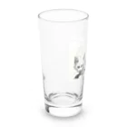 sperz shopの威嚇白猫 Long Sized Water Glass :left