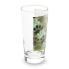 onehappinessの肉球　迷彩柄 Long Sized Water Glass :left