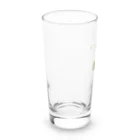 NIKORASU GOのこの夏おすすめ！グルメデザイン「パクチー」（Tシャツ・パーカー・グッズ・ETC） Long Sized Water Glass :left
