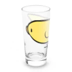 まめるりはことりのとことこセキセイインコルチノーちゃん【まめるりはことり】 Long Sized Water Glass :left