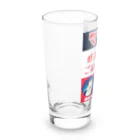 みにゃ次郎のレトロ調マスク Long Sized Water Glass :left