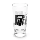 SANKAKU DESIGN STOREの光の速度で上がる尿酸値。 黒 Long Sized Water Glass :left