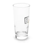 猫まる茶屋の猫愛。 Long Sized Water Glass :left