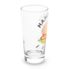 ぷるんぷるんストアのハンバーガーと言いつつチーズバーガー Long Sized Water Glass :left