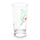 Lily bird（リリーバード）の仲良し文鳥&セキセイ Long Sized Water Glass :left