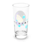 idumi-artの青い月と熱帯魚🐠 Long Sized Water Glass :left