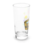 Lily bird（リリーバード）のまったり水浴び文鳥① Long Sized Water Glass :left