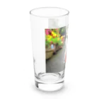 akane_art（茜音工房）のカラフルチワワ（フラワー） Long Sized Water Glass :left