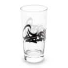 yusponzのロゴ　黒 Long Sized Water Glass :left