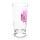 LalaHangeulの하트(ハート)  ピンクドット Long Sized Water Glass :left