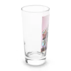 ＫＩＮＯＰＩ→Ｓ（キノピーズ）のサーカスごっこ(後ろ向き) Long Sized Water Glass :left