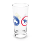 モノツクルヒト　Fuku～ふく～の馬標識 Long Sized Water Glass :left