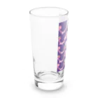 プリズモリイの箱のいちごと水晶玉のふんわり紫魔法 Long Sized Water Glass :left