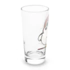 イラスト MONYAAT のスズメがちゅんA  Long Sized Water Glass :left