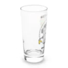 イラスト MONYAAT の私はロボットではありません Long Sized Water Glass :left