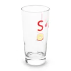 イラスト MONYAAT のML002 SMLTシャツのりんごすたぁ*輪切りのリンゴ Long Sized Water Glass :left