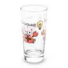 イラスト MONYAAT のたしかに　たしかに　ただのカニ*A Long Sized Water Glass :left