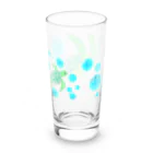 LalaHangeulの海亀さん　ハングルデザイン Long Sized Water Glass :left