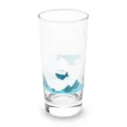 そのへんの黒猫の山の鯨 Long Sized Water Glass :left