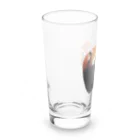 いきもの大好き！ほほえみフレンズの仲良しなレッサーパンダ Long Sized Water Glass :left