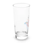 IZANAMI by Akane Yabushitaの誕生石色✋ハムサの手（4月・ダイヤモンド） Long Sized Water Glass :left