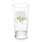 LalaHangeulのマレーバクの子供 ハングルデザイン Long Sized Water Glass :left