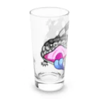 もむのふの爬虫類グッズやさんのマツカサトカゲちゃん Long Sized Water Glass :left