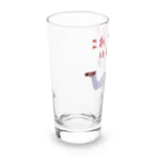 NIKORASU GOのユーモア野球デザイン「これが炎上の始まりだった」 Long Sized Water Glass :left