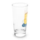 ちくわぶのほかほかパンケーキ 文字あり Long Sized Water Glass :left