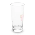 いろはにゃんこ堂の四季猫さん(春/桜)(ピンク/グリーン) Long Sized Water Glass :left