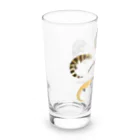 ありまる商店のアオジタだらけ！ Long Sized Water Glass :left