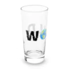 Ａ’ｚｗｏｒｋＳのWORLD(英字＋１シリーズ) Long Sized Water Glass :left