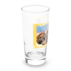 ミニチュアダックスのマロン君のマロン君と犬山じろファミリー Long Sized Water Glass :left