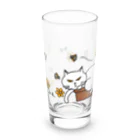 mkumakumaの植木にゃんこ１－２ Long Sized Water Glass :left