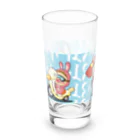 Siderunの館 B2のコップ類だよ！さげみちゃん(背景青) Long Sized Water Glass :left