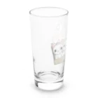 nya-mew（ニャーミュー）のもってけ！ポチッとな Long Sized Water Glass :left