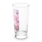 akane_art（茜音工房）の癒しの風景（八重桜） Long Sized Water Glass :right