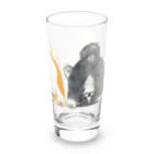 春風工房の世界が逆さま！？何見えた？秋田犬トリオ Long Sized Water Glass :right