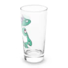 イラスト MONYAAT の*オレサマガエル Long Sized Water Glass :right