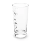 猫のぶんたshopの愉快な仲間たち ( かつら ) Long Sized Water Glass :right