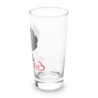 ユララボのアフロガール　ドレスアップver. Long Sized Water Glass :right