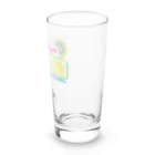 ウェイビジョンのなつとなおみの四方山話ロゴ Long Sized Water Glass :right