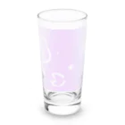 ゆにねこ惑星の🦄ゆにねこ🦄白線 Long Sized Water Glass :right