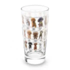 かえるのトイプードル身体測定 Long Sized Water Glass :right