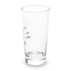 アングラースピリッツの水墨画風のタコさん Long Sized Water Glass :right