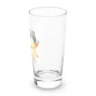 NAWOMIDOU なをみ堂出版　シィカちゃんSUZURI'S SHOPのシィカ弁財天化身蛇神(修正版) Long Sized Water Glass :right