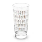 かえるのマルチーズ＆マルチーズミックス身体測定 Long Sized Water Glass :right