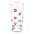 neboworksのあさがお（いっぱい・赤） Long Sized Water Glass :right